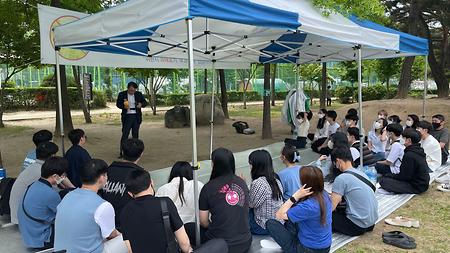 야유회 교수님 소개